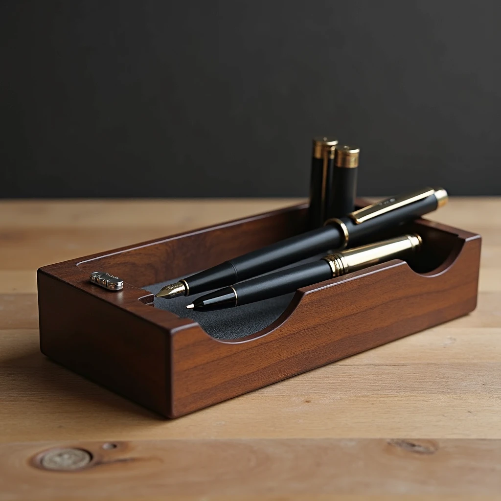 Portaplumas de diseño exclusivo
